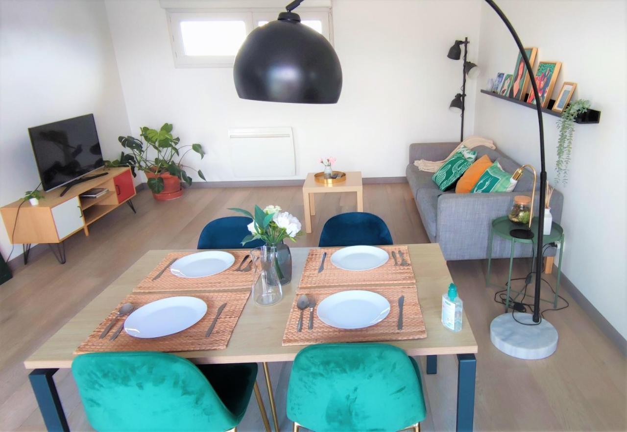 Chic 2Chambres,70M²+Balcon+Parking+Wifi Nantes Eksteriør billede